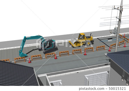 Road construction 50015321