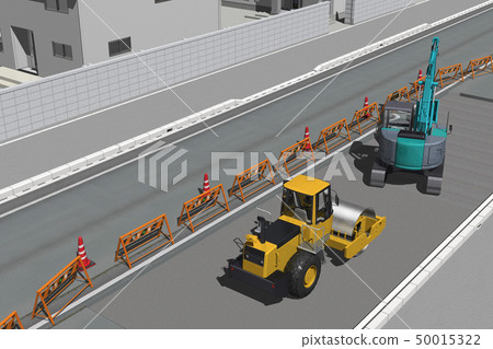 Road construction 50015322