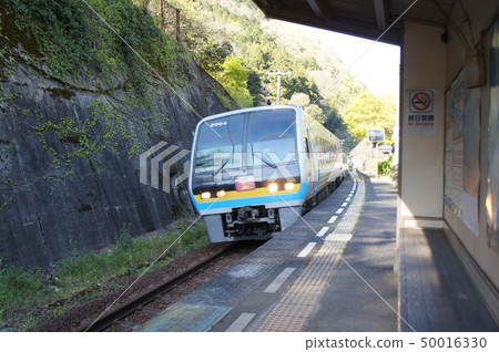JR四國限定快速南風2000系列列車(Iyaguchi站) JR四國限定快速南風2000系列列車(Iyaguchi站) 50016330