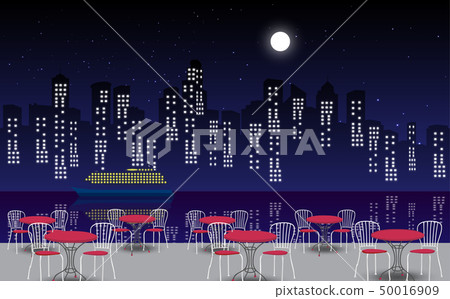 restaurant, outdoor, night 50016909