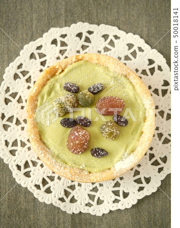 Matcha Cream Pie Lace Paper (High Angle) Matcha Cream Pie Lace Paper (High Angle) 50018141