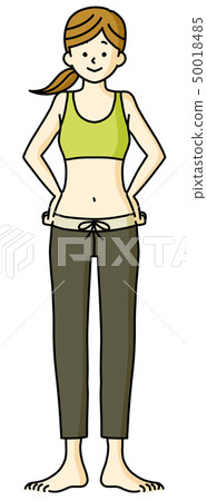 女性 - 整個身體 - 苗條 50018485