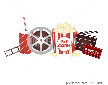Movie, cinema, illustration material 50018910