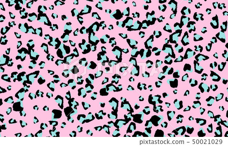 Pink leopard print design. Animal skin pattern. Pink leopard print design. Animal skin pattern. 50021029