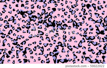 Pink leopard print design. Animal skin pattern. Pink leopard print design. Animal skin pattern. 50022022