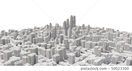 Aerial view of cityscape background 50023300
