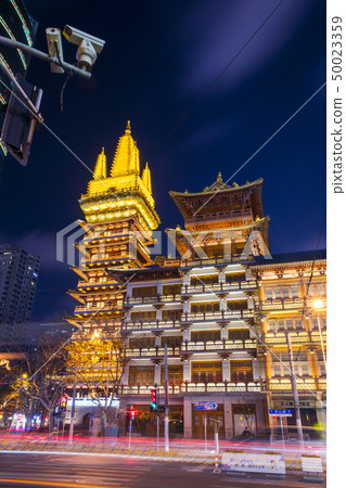 佛教寺廟，靜安寺，佛教寺、静安寺、Buddhist temple, Qian An temple, 50023359