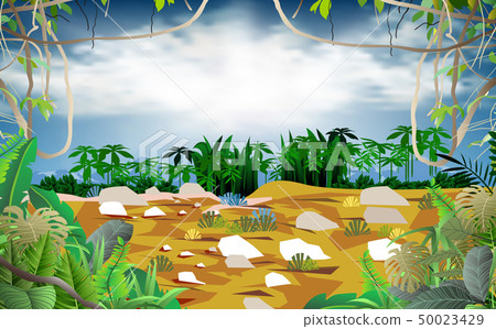 landscape, mountain, vector 50023429