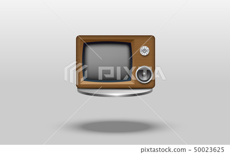 retro tv on the pate	 50023625