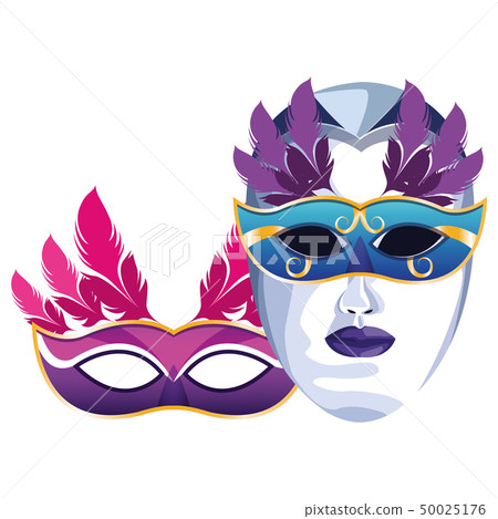 mask with feathers mask with feathers 50025176