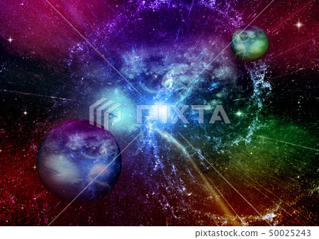 galaxy in a free space 50025243