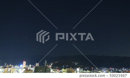 The Sagittarius meteor shower (Kofu City, Yamanashi Prefecture) 50025987