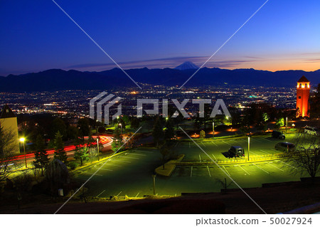 Night view seen from Fuefukigawa Fruit Park Night view seen from Fuefukigawa Fruit Park 50027924