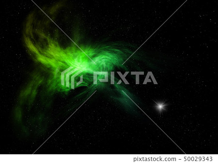 Small part of an infinite star field. 3D rendering Small part of an infinite star field. 3D rendering 50029343