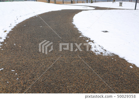 Snowy road 50029358