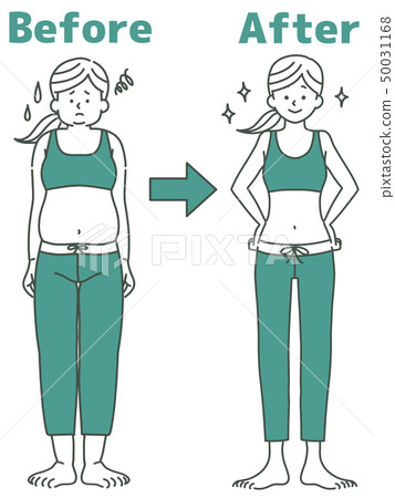 Women-Diet-Before After-Whole Body-2 Colors Women-Diet-Before After-Whole Body-2 Colors 50031168