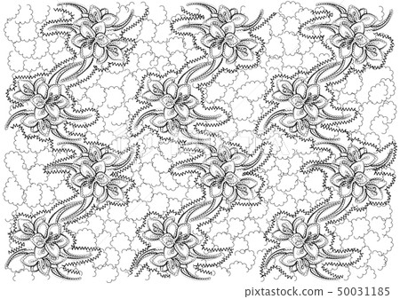 lace fabric on white 50031185