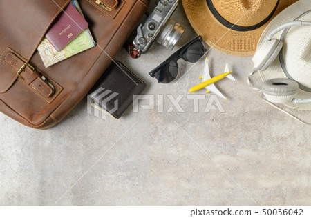 Accessories for travel plan, trip vacation 50036042