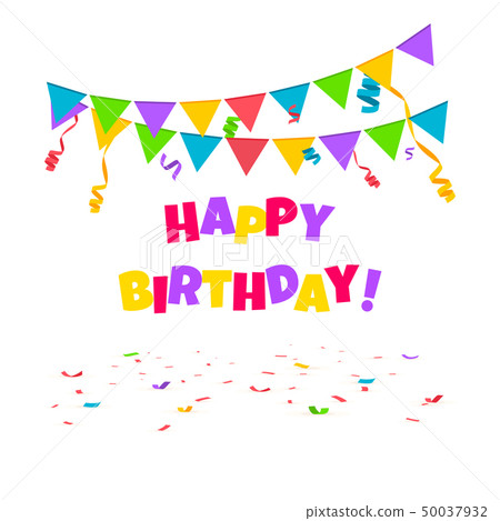 Confetti background. Birthday concept Confetti background. Birthday concept 50037932
