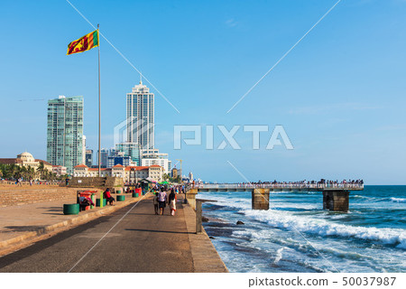 Colombo skyline in Sri Lanka 50037987