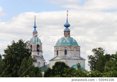 Cupola of old russian church Cupola of old russian church 50040106