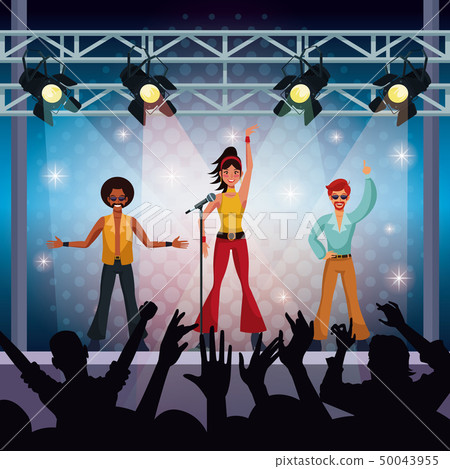 Music concert stage 50043955