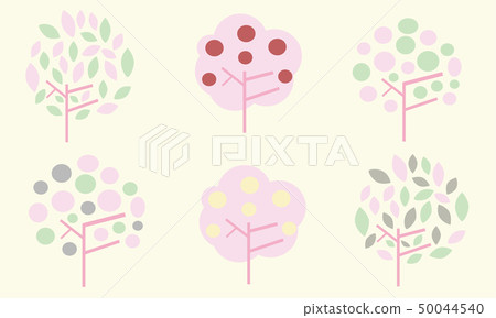 Tree Icon Set 08 50044540