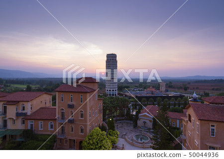 Beautiful Italian style town vintage Europian Beautiful Italian style town vintage Europian 50044936