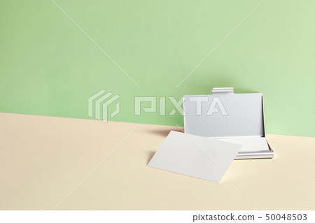White-Business Card-Message Card-Business-Template-Design 50048503