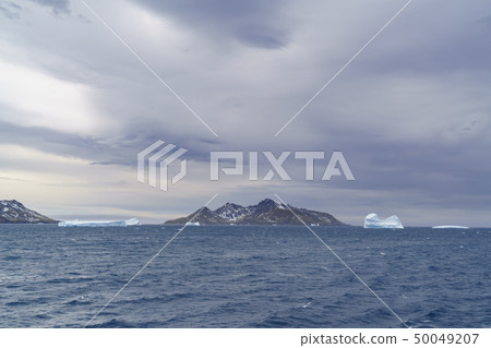 South Georgia Iceberg flowing from Antarctica 50049207