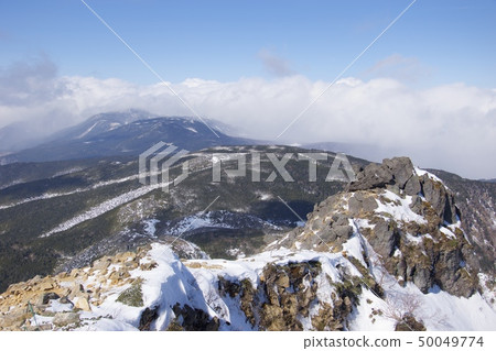 Mountain climbing to winter Mt. Yatsugatake mountain range, Mt. 50049774