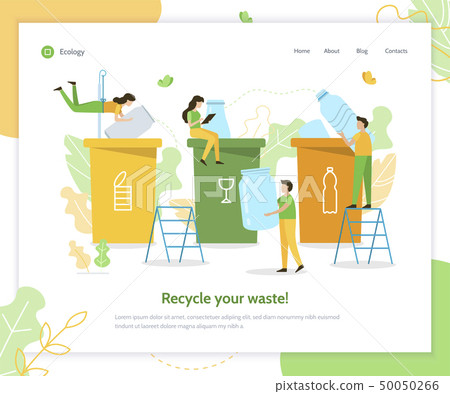 Sort waste web banner 50050266
