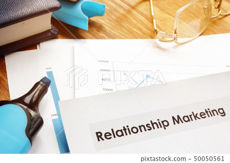 Relationship marketing report and note pad. 50050561