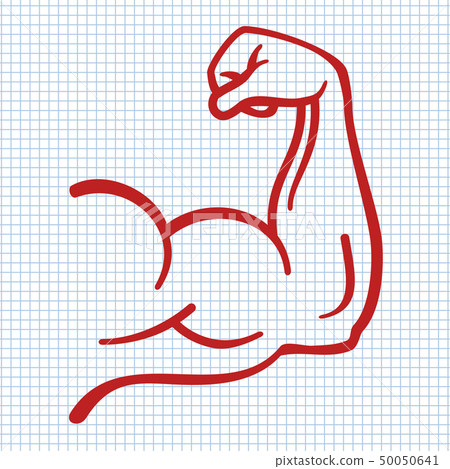 Strong power, muscle arms icon Strong power, muscle arms icon 50050641