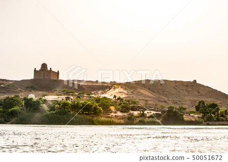 Mausoleum of Aga Khan Sultan Muhammed Shah located at Aswan Nile of Egypt 50051672