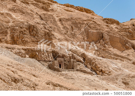 The antique temple of female pharao Hatchepsut near Luxor in Egypt The antique temple of female pharao Hatchepsut near Luxor in Egypt 50051800