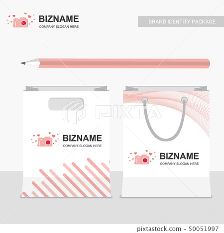 Company shopping bags design vector 50051997