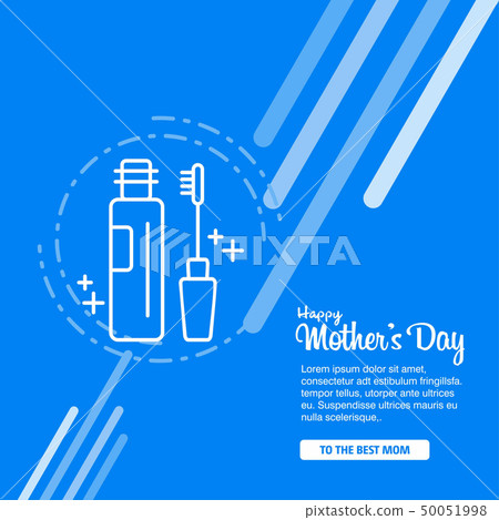 Mother's day greeting card with 50051998