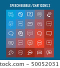 Speech Bubble Icons 50052031