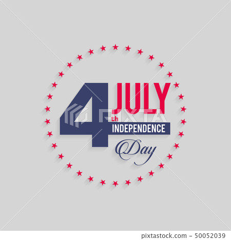 Independence day background and badge Independence day background and badge 50052039