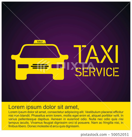 Taxi Icon. Taxi Service. 24 hours Taxi Icon. Taxi Service. 24 hours 50052051