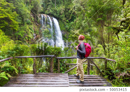 Waterfall in Chile Waterfall in Chile 50053415
