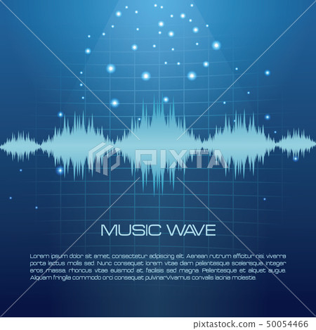 Music wave infographic 50054466