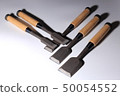 Carpenter's tool chisel, 5 pieces, with shadow 50054552
