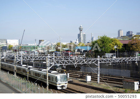 Tennoji Station and Tsutenkaku Tennoji Station and Tsutenkaku 50055293