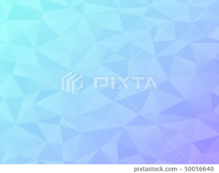 多邊形背景藍色-插圖素材[50056640] - PIXTA圖庫