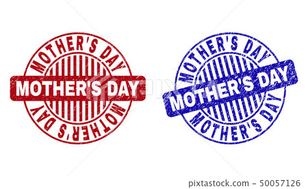 Grunge MOTHER S DAY Textured Round Watermarks Grunge MOTHER S DAY Textured Round Watermarks 50057126