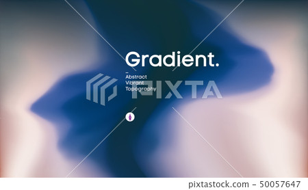Fluid gradient background design. Futuristic liquid abstract colorful wallpaper. EPS 10 50057647