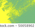 yellow blue green paint brush strokes background  50058902