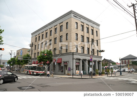 Otaru road sightseeing North wall street "old Mitsubishi Bank Otaru branch" 50059007